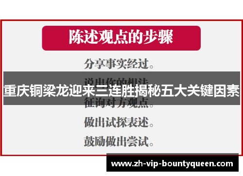 重庆铜梁龙迎来三连胜揭秘五大关键因素