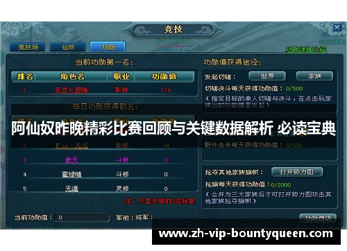 阿仙奴昨晚精彩比赛回顾与关键数据解析 必读宝典